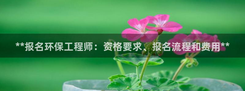 彩名堂预测免费计划：**报名环保工程