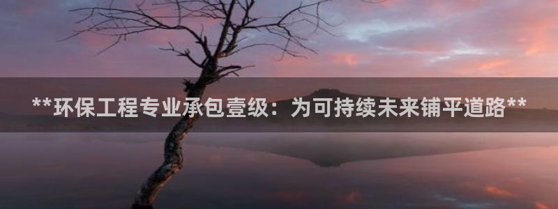 彩名堂免费计划官网50：**环保工程