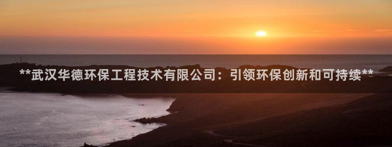 彩名堂官方平台：**武汉华德环保工程