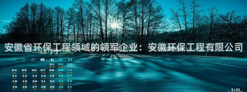 彩名堂为什么打不开：安徽省环保工程领