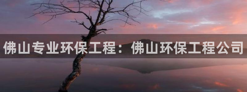 彩名堂图片：佛山专业环保工程：佛山环