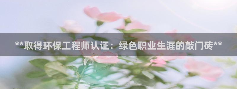 彩名堂怎么不能用了：**取得环保工程