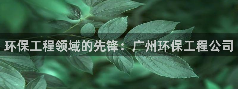 下载彩名堂预测计划软件安装：环保工程