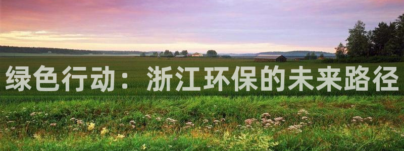 彩名堂官网计划：绿色行动：浙江环保的未来路径